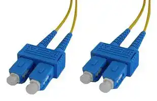 SCSC-SDTP010: FIBRE OPTIC LEAD ASSY, SC DUPLEX, SM, 1M