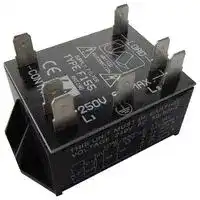 F155-6A: Power Line Filter, Chassis, General Purpose, 6 A, Single Phase, 1 Stage, Chassis Mount