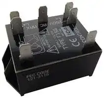 F155-10A: Power Line Filter, Chassis, General Purpose, 10 A, Single Phase, 1 Stage, Chassis Mount