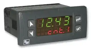 ZD327401: Counter, Preset, 4 Digits, 24 to 230 Vac/dc, 32 x 74 mm