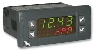 TA327401: Tachometer, Rotating Direction Indication, 4 Digits, 230 Vac/dc, 32 x 74 mm