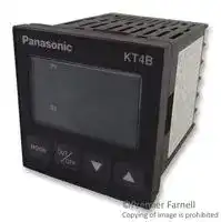 AKT4B2132001 — Temperature Controller, KT4B Series, 1/16 DIN, 24 Vac/dc, Current Output, Serial Communication