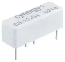 S8-0504: Reed Relay, SPST-NO, 5 VDC, S8 Series, Through Hole, 120 ohm, 1 A