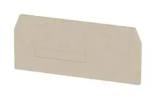 1748660000: END PLATE, PLASTIC, TERMINAL BLOCK
