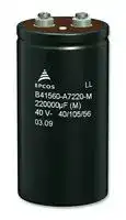 B41456B4150M000 — Electrolytic Capacitor, Long Life, 0.15 F, 16 V, ± 20%, Screw, 12000 hours @ 85°C