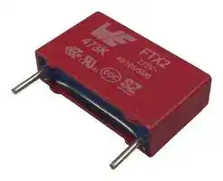 890334026018CS: Safety Capacitor, Metallized PP, Radial Box - 2 Pin, 0.56 µF, ± 10%, X2, Through Hole