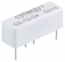 S8-1204: Reed Relay, SPST-NO, 12 VDC, S8 Series, Through Hole, 750 ohm, 1 A