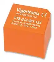 VTX-214-001-103: AC/DC PCB Mount Power Supply (PSU), ITE, 1 Output, 1 W, 3.3 VDC, 300 mA
