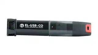 EL-USB-CO: Data Logger, 3 to 1000ppm Measurement Range, Carbon Monoxide, 1 Channel, 32510 Samples, USB