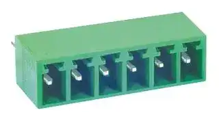 MC000083: Terminal Block, Header, 3.5 mm, 5 Ways, 12 A, 150 V, Through Hole Vertical