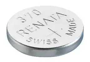 370: Battery, Watch, Single Cell, 1.55 V, SR69, Silver Oxide, 40 mAh, Flat Top, 1