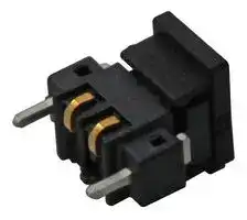 1821546: Terminal Block, Black, Header, 2.54 mm, 2 Ways, 6 A, 160 V, Surface Mount Vertical