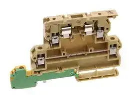 9158340001: FUSED TERMINAL BLOCK, 4POS, 26-12AWG