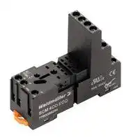 7760056264: Relay Socket, Panel, Screw, 17 Pins, 6 A, 300 VAC, D DRM Series