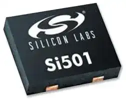 501AAA24M0000CAG: MEMS Oscillator, CMEMS®, 24 MHz, SMD, 3.2mm x 2.5mm, 50 ppm, 3.3 V, Si50x, CMOS