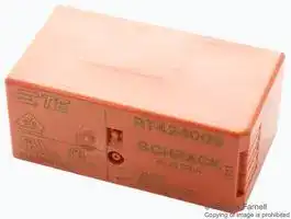 RTE44012: Power Relay, DPST-NO, 12 VDC, 8 A, RT2 Series, PCB, DC Monostable