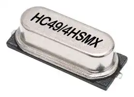 LFXTAL020423: Crystal, HC49/4HSMX Series, 8 MHz, 30 ppm, 50 ppm, 18 pF