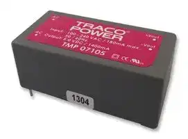 TMP 07105: AC/DC PCB Mount Power Supply (PSU), ITE, 1 Output, 7 W, 5 VDC, 1.4 A