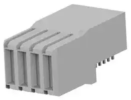 120943-2: Connector, UPM, 4 Contacts, 1.5 mm, Receptacle, Press Fit, 1 Rows