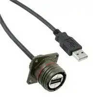USBFTV2SA2G10A: Connector to Connector:Type A Receptacle to Type A Plug