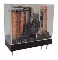 G2R-1A-E- DC12: Power Relay, SPST-NO, 12 VDC, 16 A, G2R Series, Through Hole, Non Latching