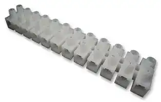 CTSN435/12: Standard Terminal Block, CTSN435, 12 Contacts, 14 mm, Panel Mount, 8 AWG