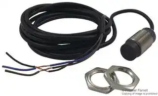 XS218B4PBL2: Inductive Proximity Sensor, Cylindrical, OsiSense XS, M18, 16 mm, PNP, 12 V to 24 V, Pre-wired