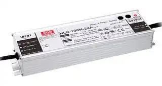 HLG-100H-24: LED Driver, 96 W, 24 VDC, 4 A, Constant Current, Constant Voltage, 90 V