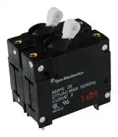 1-1393253-7: Magnetic Hydraulic Circuit Breaker, W6, 10 A, 2 Pole, 415 V, 5 kA, 100 s