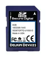 SE08TGP7G-U1000-D: Flash Memory Card, SLC, SDHC Card, UHS-1, Class 10, 8 GB, D300 Series