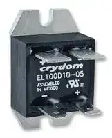 EL100D10-12 — Solid State Relay, 10 A, 100 VDC, Panel Mount, Quick Connect, DC Switch