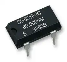 Q325310110002: Oscillator, SPXO, 20 MHz, Through Hole, 13.7mm x 6.6mm, 5 V, SG-531P Series