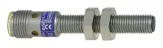 XS1M08PC410D: Inductive Proximity Sensor, Cylindrical, OsiSense XS, M8, 1.5 mm, PNP, 12 to 24V, Connector