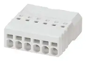 1709454: Pluggable Terminal Block, 2.5 mm, 6 Ways, 26 AWG, 20 AWG, 0.5 mm², Push In