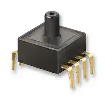 ADP5100: Pressure Sensor, S Package, 0 to 50°C, 100 kPa, Voltage, Gauge, 5 VDC, Single Axial Barbless