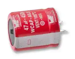 861111483001: Electrolytic Capacitor, Snap-in, 33 µF, 450 V, ± 20%, Snap-In, 2000 hours @ 105°C