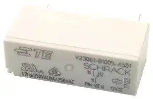V23061B1005A501: Power Relay, Miniature, SPDT, 12 VDC, 8 A, MSR V23061 Series, Through Hole, Non Latching