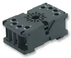 MCCDSB-08: Relay Socket, DIN Rail, Screw, 8 Pins, 10 A, 300 VAC