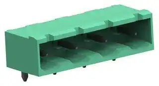 1-282966-0: Terminal Block, Header, 7.62 mm, 10 Ways, 15 A, 300 V, Through Hole Right Angle