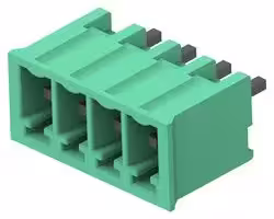 284514-6: Terminal Block, Header, 3.5 mm, 6 Ways, 11 A, 300 V, Through Hole Vertical