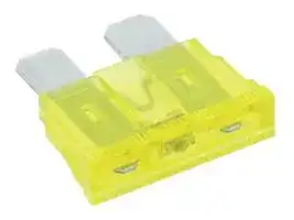 MCATP-L-E 20A: Fuse, Automotive, Blade with LED, 20 A, 32 V, 19.1mm x 5mm x 19mm, MP Auto Blade ATO Series
