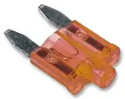 MCASP-L-E 5A: Fuse, Automotive, Mini Blade with LED, 5 A, 32 V, 10.9mm x 3.8mm x 8.8mm, MP Auto Blade Mini Series