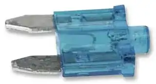 MCASP-L-E 15A: Fuse, Automotive, Mini Blade with LED, 15 A, 32 V, 10.9mm x 3.8mm x 8.8mm