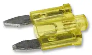 MCASP-L-E 20A: Fuse, Automotive, 20 A, 32 V, 10.9mm x 3.8mm x 8.8mm