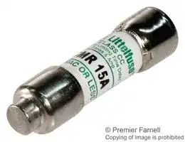 CCMR010.TXP: Fuse, Industrial / Power, POWR-GARD CCMR, 10 A, 600 V, 250 V, 10.3mm x 38.1mm, 13/32" x 1-1/2"