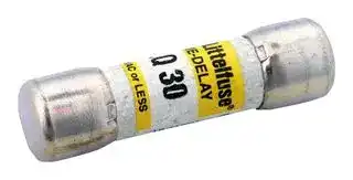 0FLQ001.T: Fuse, Industrial / Power, POWR-GARD FLQ, 1 A, 500 V, 300 V, 10.3mm x 38.1mm, 13/32" x 1-1/2"