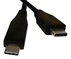 2561-1: USB Cable, Type C Plug to Type C Plug, 1 m, 3.28 ft, USB 3.1