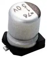 EMVA630ADA220MF80G: SMD Aluminium Electrolytic Capacitor, Radial Can - SMD, 22 µF, 63 V, 2000 hours @ 85°C, Polar