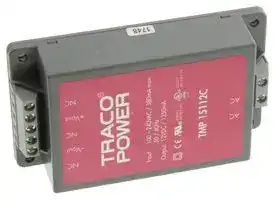 TMP 15112C: AC/DC Enclosed Power Supply (PSU), ITE, 1 Outputs, 15 W, 12 VDC, 1.25 A