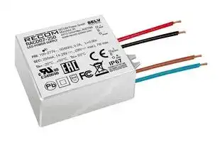 RACD07-250: LED Driver, 7 W, 28 VDC, 250 mA, Constant Current, 90 VAC